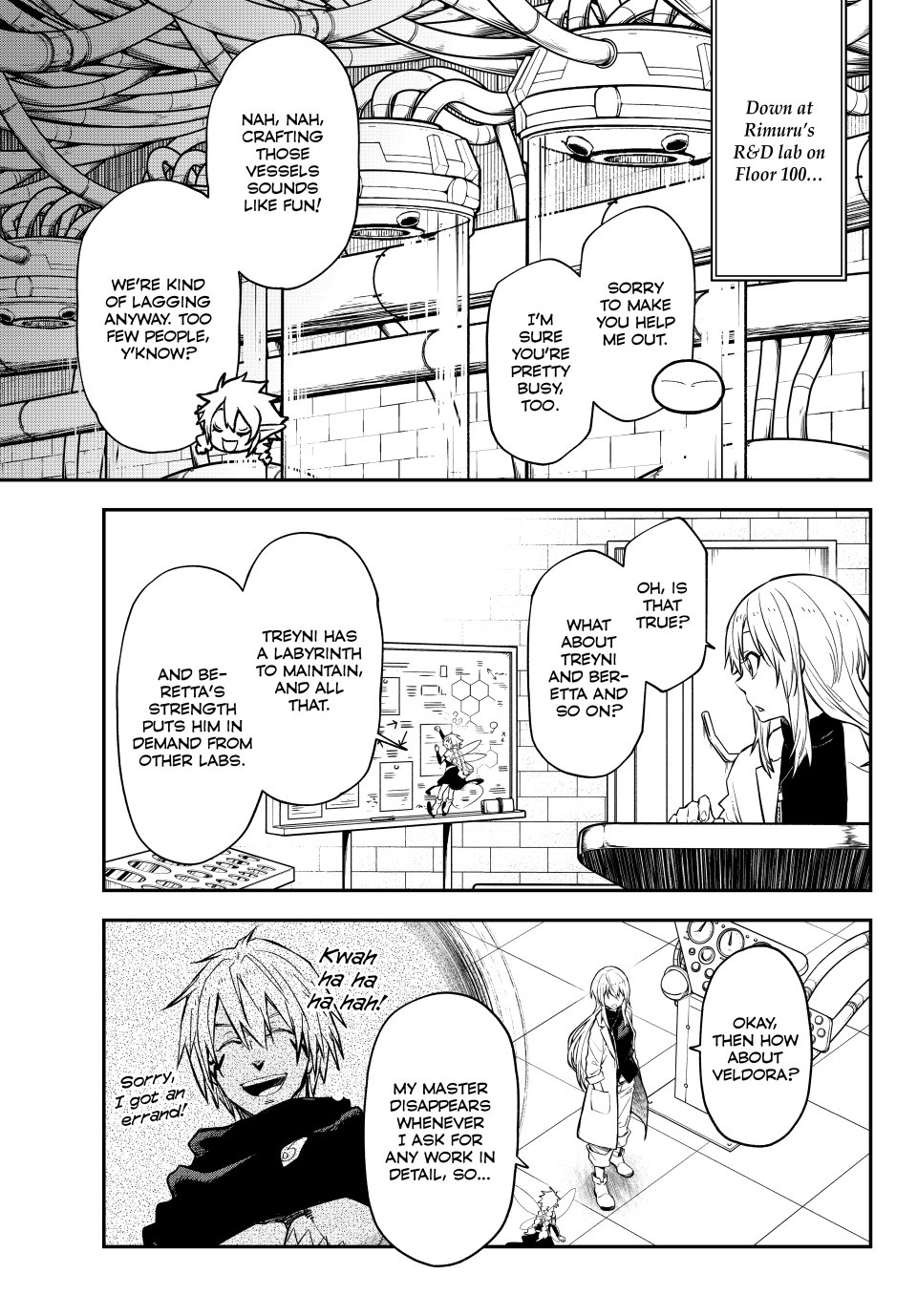 Tensei Shitara Slime Datta Ken, Chapter 134 image 01